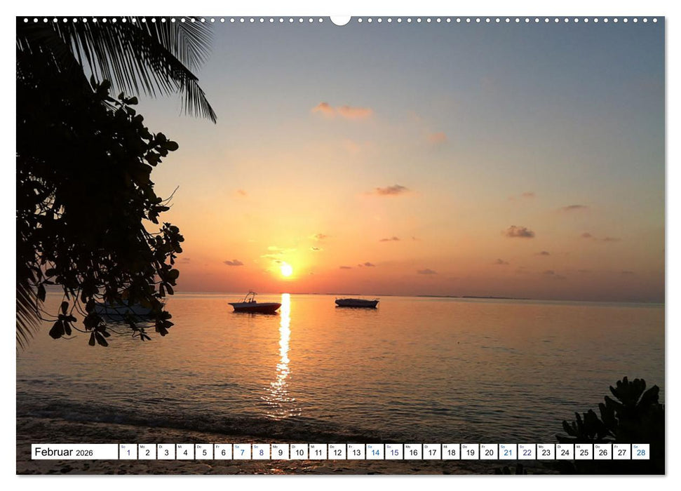 MALEDIVEN Wunderwelt (CALVENDO Wandkalender 2026)