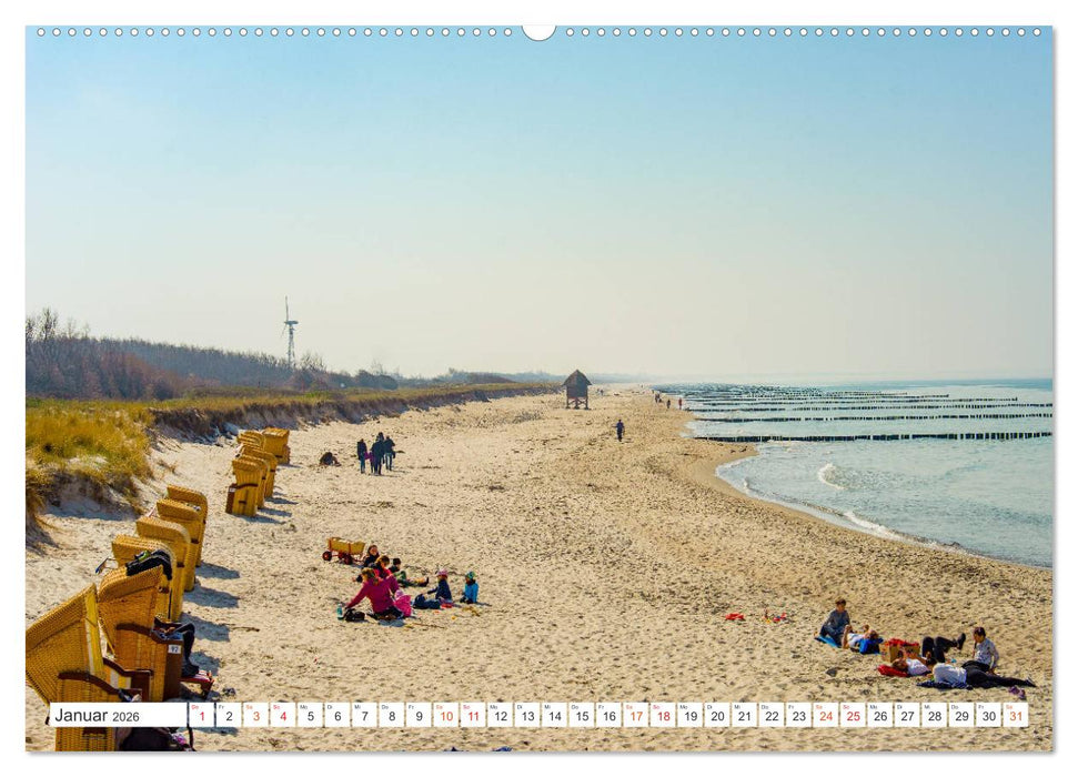Wustrow Impressionen (CALVENDO Wandkalender 2026)