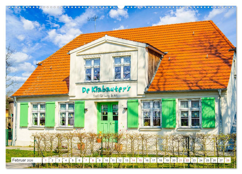 Wustrow Impressionen (CALVENDO Wandkalender 2026)