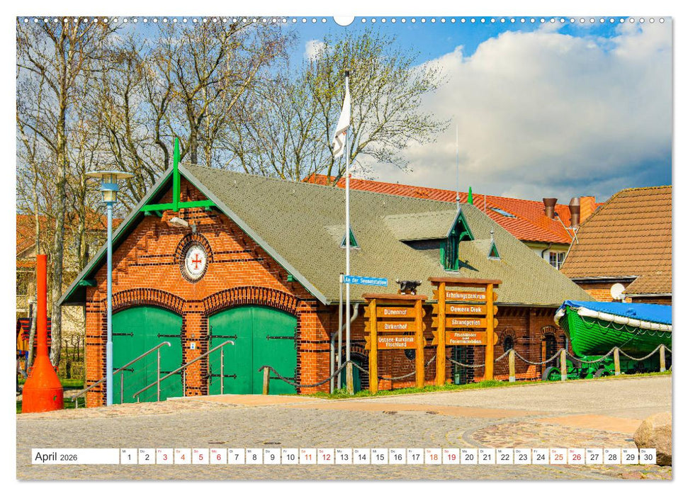 Wustrow Impressionen (CALVENDO Wandkalender 2026)