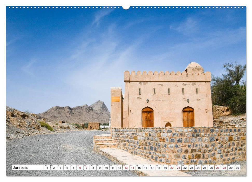 Oman - Perle des Orients (CALVENDO Wandkalender 2026)