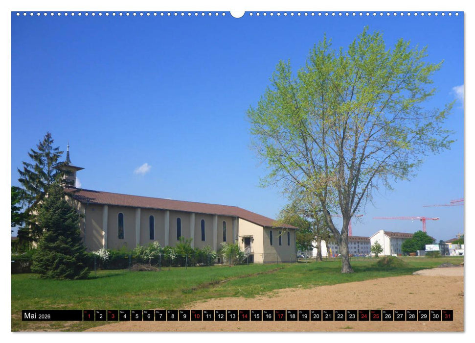 Grünes Mannheim (CALVENDO Wandkalender 2026)