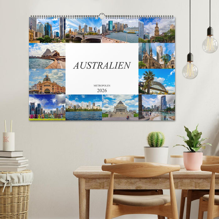 Australien Metropolen (CALVENDO Wandkalender 2026)