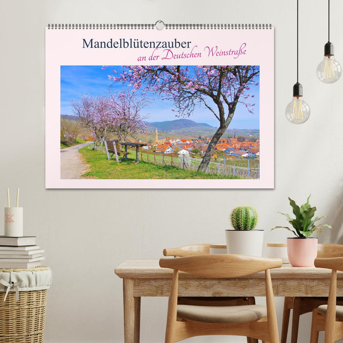 Mandelblütenzauber an der Deutschen Weinstraße (CALVENDO Wandkalender 2026)