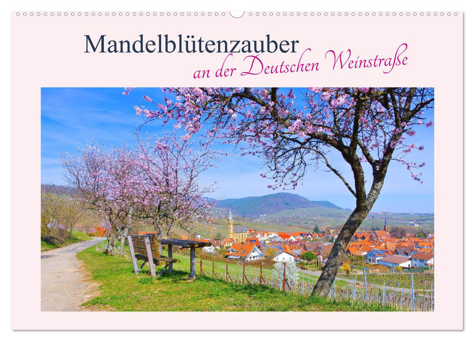 Mandelblütenzauber an der Deutschen Weinstraße (CALVENDO Wandkalender 2026)