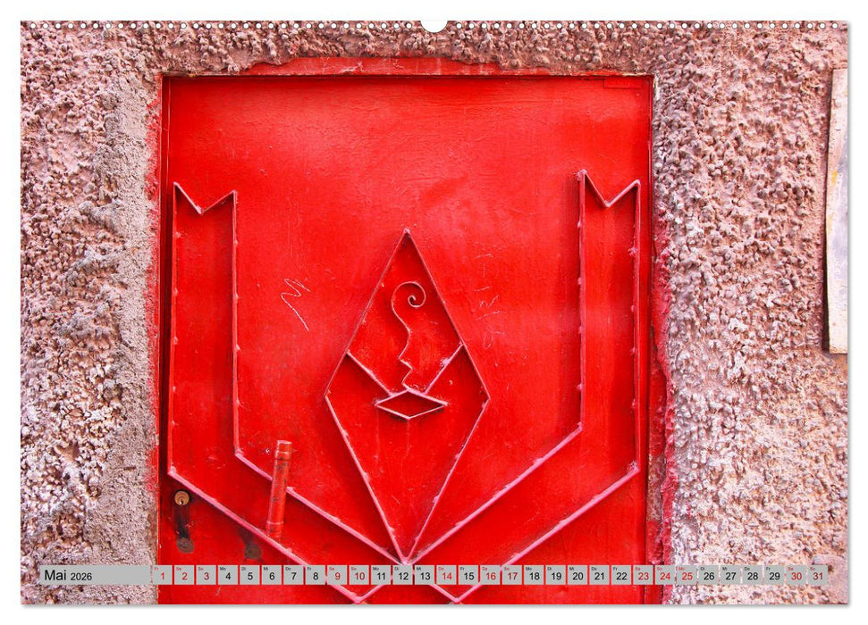 Farbenfrohes aus Marokko (CALVENDO Wandkalender 2026)