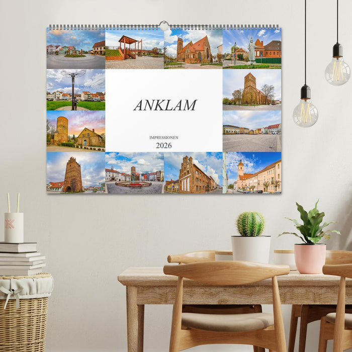 Anklam Impressionen (CALVENDO Wandkalender 2026)