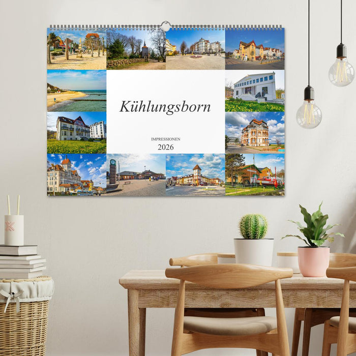 Kühlungsborn Impressionen (CALVENDO Wandkalender 2026)