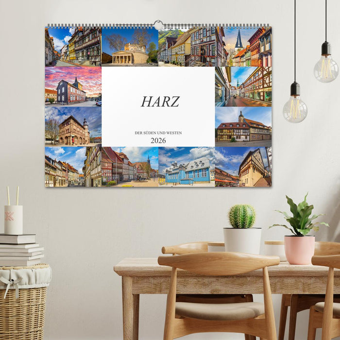 Harz der Süden und Westen (CALVENDO Wandkalender 2026)