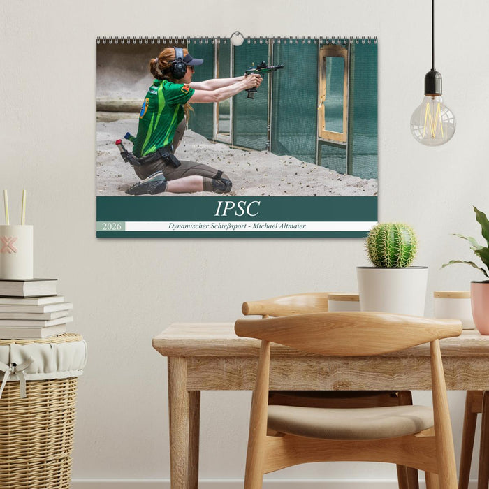 IPSC - Dynamischer Schießsport (CALVENDO Wandkalender 2026)