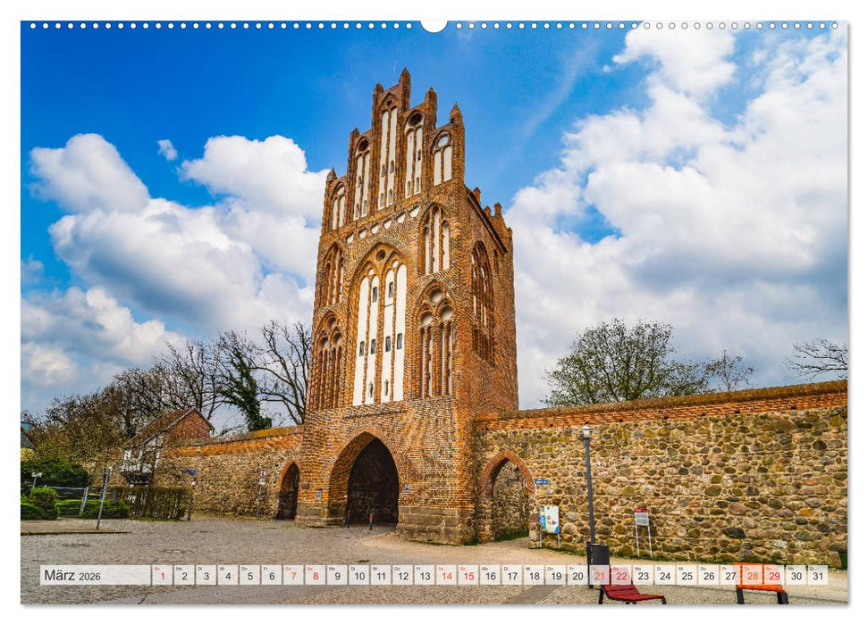 Neubrandenburg Impressionen (CALVENDO Wandkalender 2026)