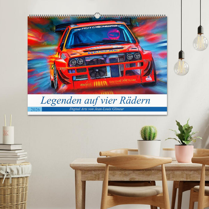 Legenden auf vier Rädern (CALVENDO Wandkalender 2026)