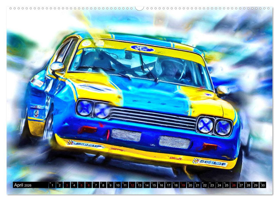 Legenden auf vier Rädern (CALVENDO Wandkalender 2026)