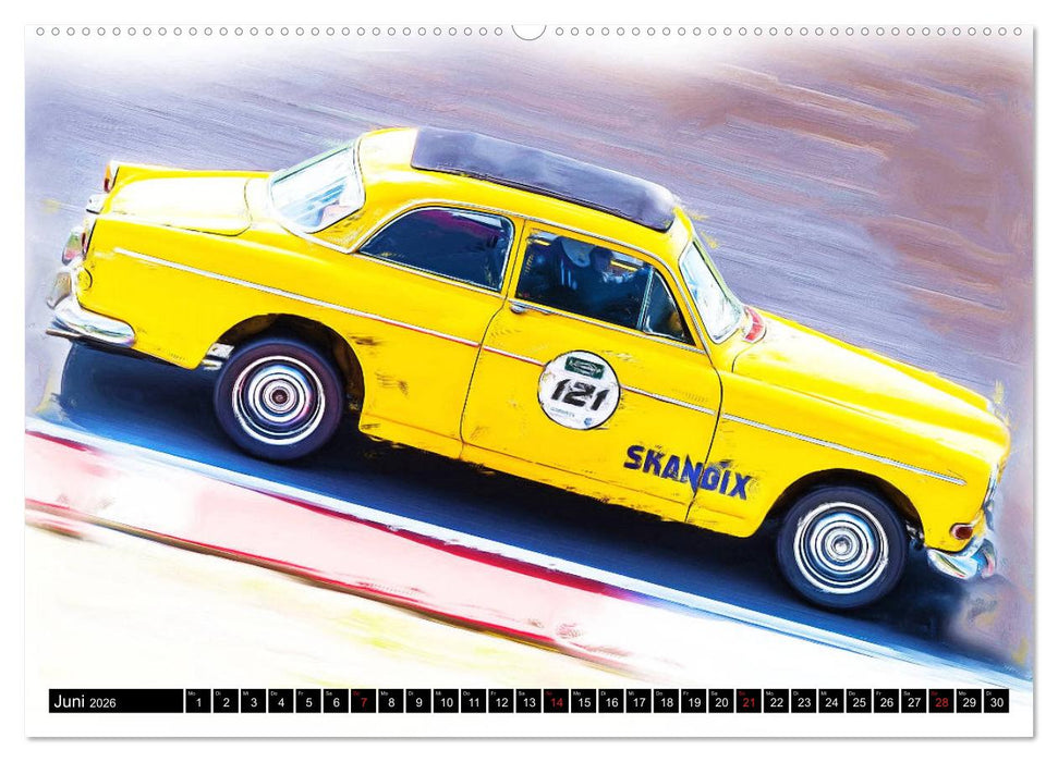 Legenden auf vier Rädern (CALVENDO Wandkalender 2026)