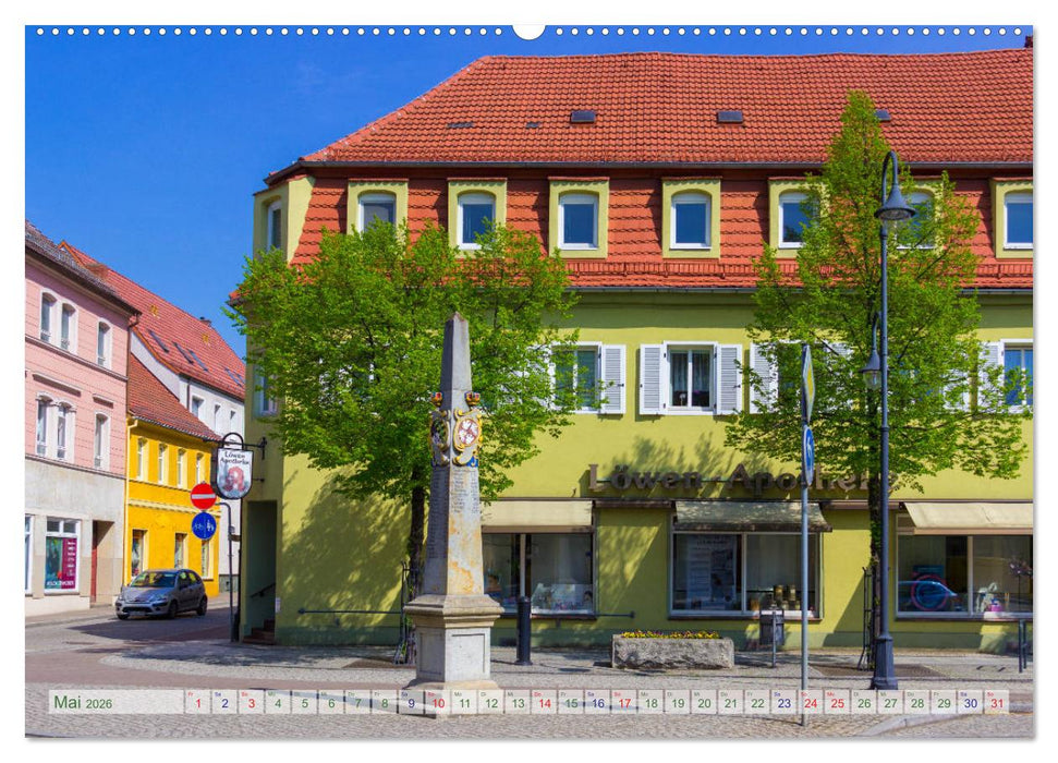 Bad Liebenwerda im Frühling (CALVENDO Wandkalender 2026)