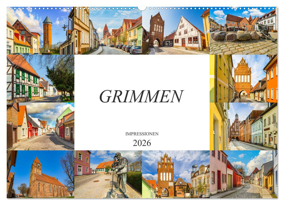 Grimmen Impressionen (CALVENDO Wandkalender 2026)