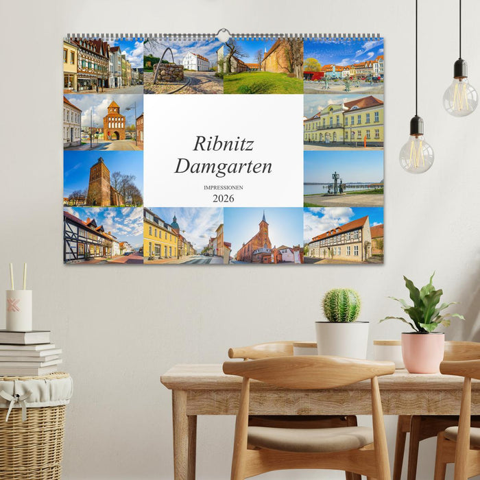 Ribnitz Damgarten Impressionen (CALVENDO Wandkalender 2026)