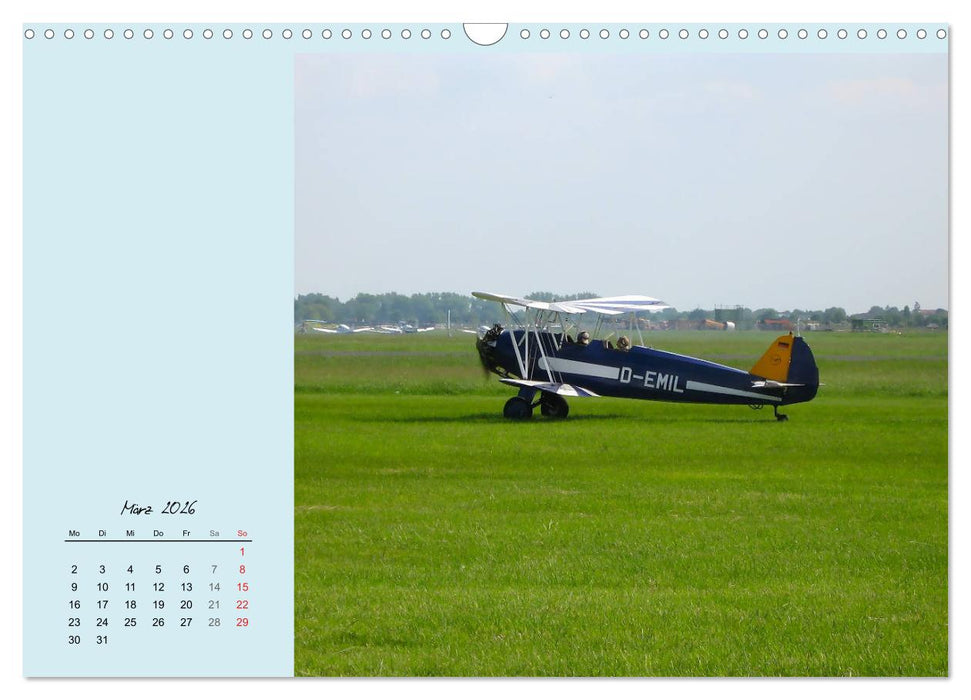 Sportliche Kunstflieger (CALVENDO Wandkalender 2026)