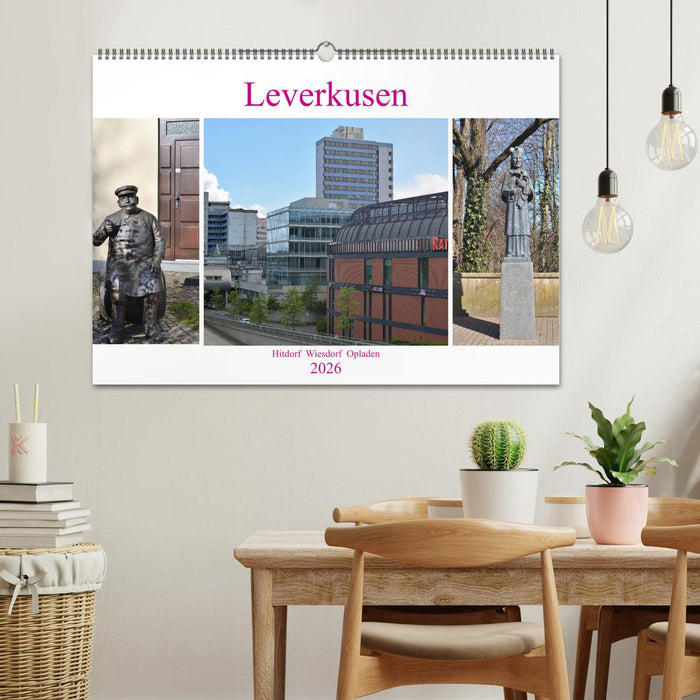 Leverkusen Hitdorf Wiesdorf Opladen (CALVENDO Wandkalender 2026)