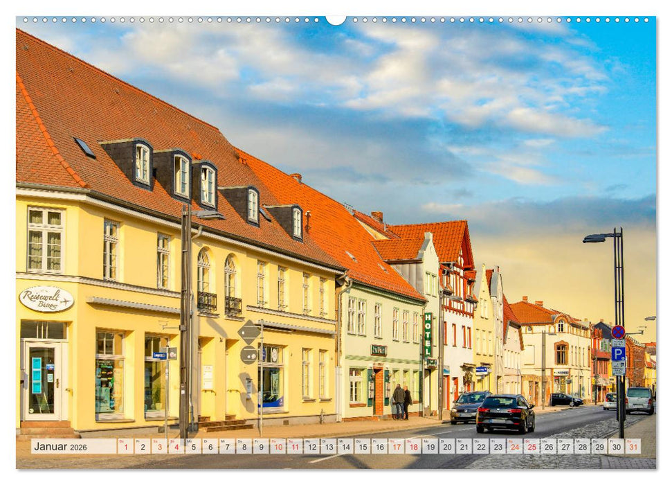Bützow Impressionen (CALVENDO Wandkalender 2026)