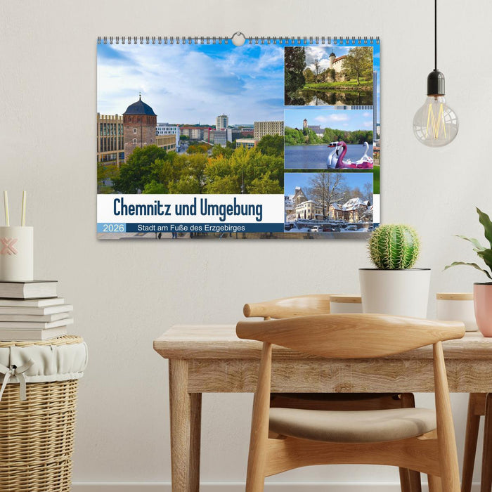 Chemnitz und Umgebung (CALVENDO Wandkalender 2026)