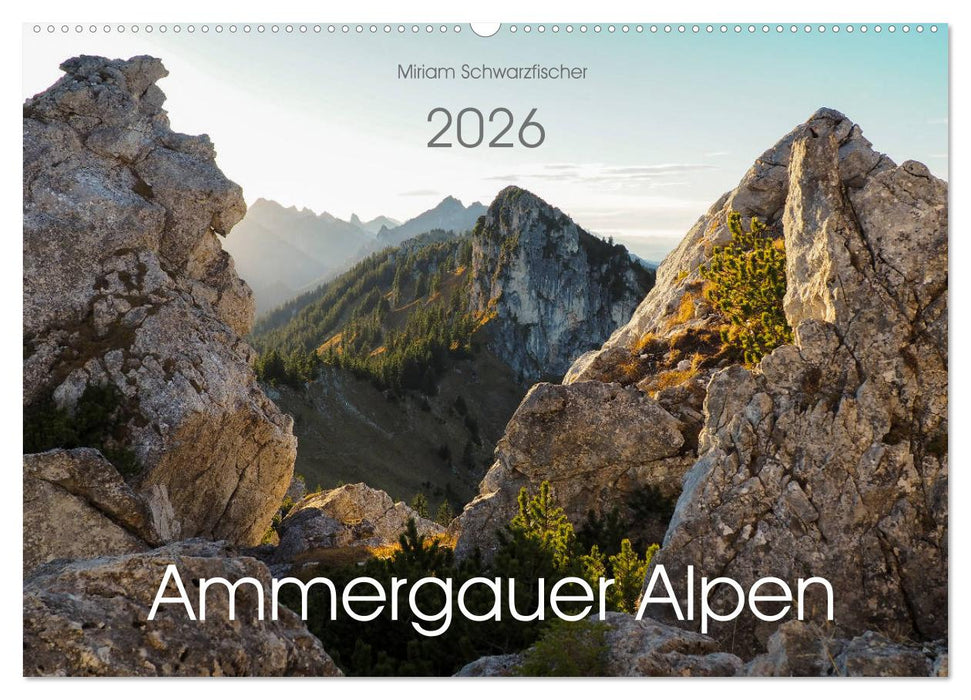 Ammergauer Alpen (CALVENDO Wandkalender 2026)