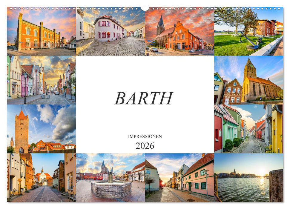 Barth Impressionen (CALVENDO Wandkalender 2026)
