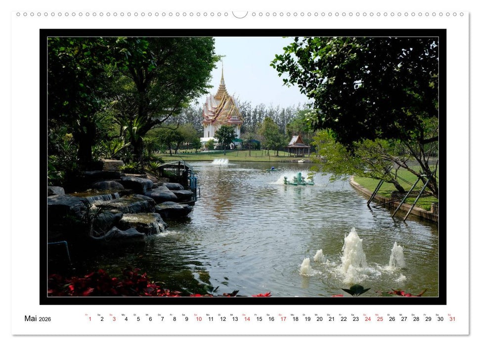 Thailand - auf stillen Wegen (CALVENDO Wandkalender 2026)