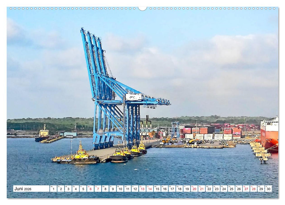 Traumziele Mittelamerikas - Costa Rica, Panama und Kolumbien (CALVENDO Wandkalender 2026)