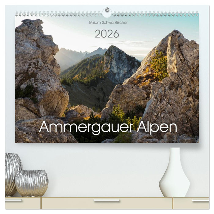 Ammergauer Alpen (CALVENDO Premium Wandkalender 2026)