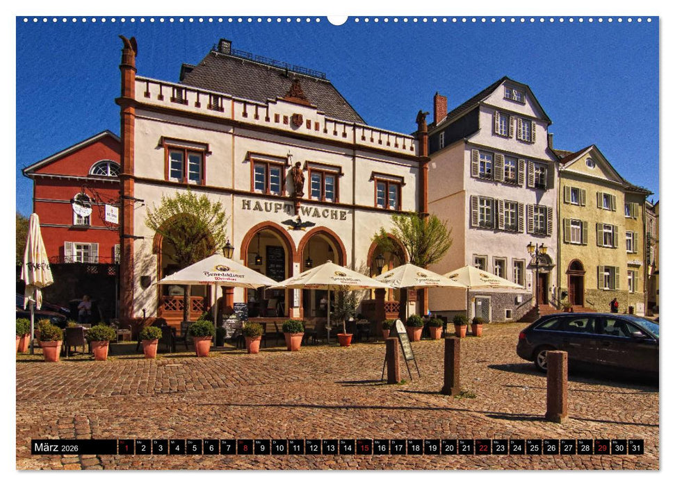Stadtansichten Wetzlar, die historische Altstadt (CALVENDO Wandkalender 2026)
