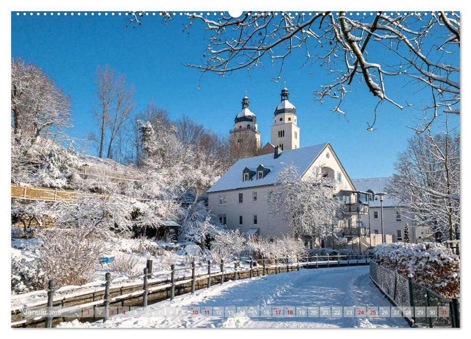 Vogtland - Farben einer Landschaft (CALVENDO Wandkalender 2026)