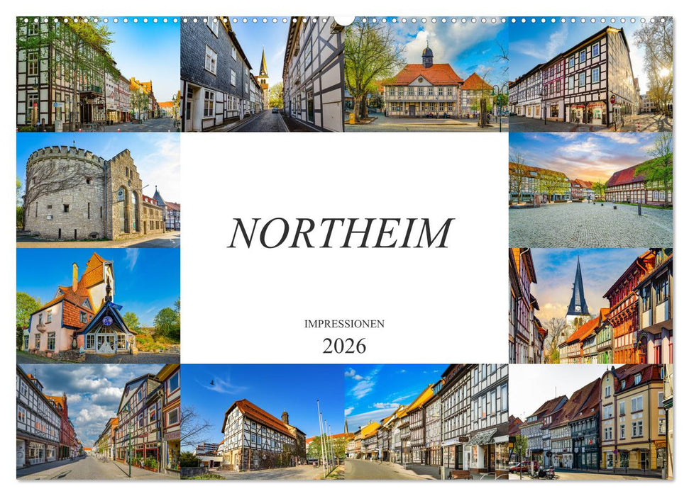 Northeim Impressionen (CALVENDO Wandkalender 2026)