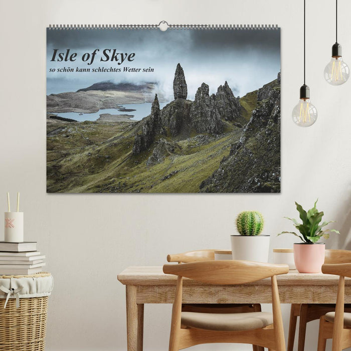 Isle of Skye - so schön kann schlechtes Wetter sein (CALVENDO Wandkalender 2026)