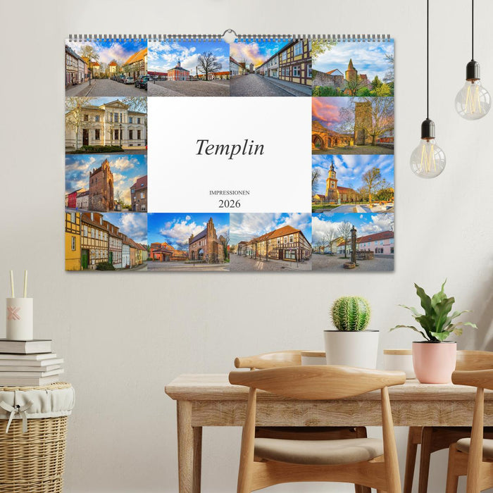 Templin Impressionen (CALVENDO Wandkalender 2026)