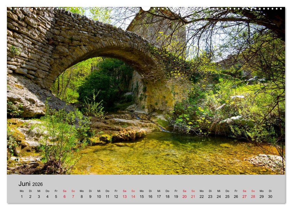 Bezaubernde Ardèche (CALVENDO Wandkalender 2026)