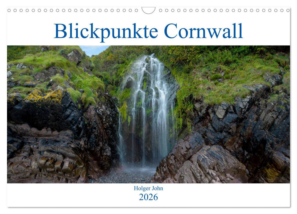 Blickpunkte Cornwall (CALVENDO Wandkalender 2026)