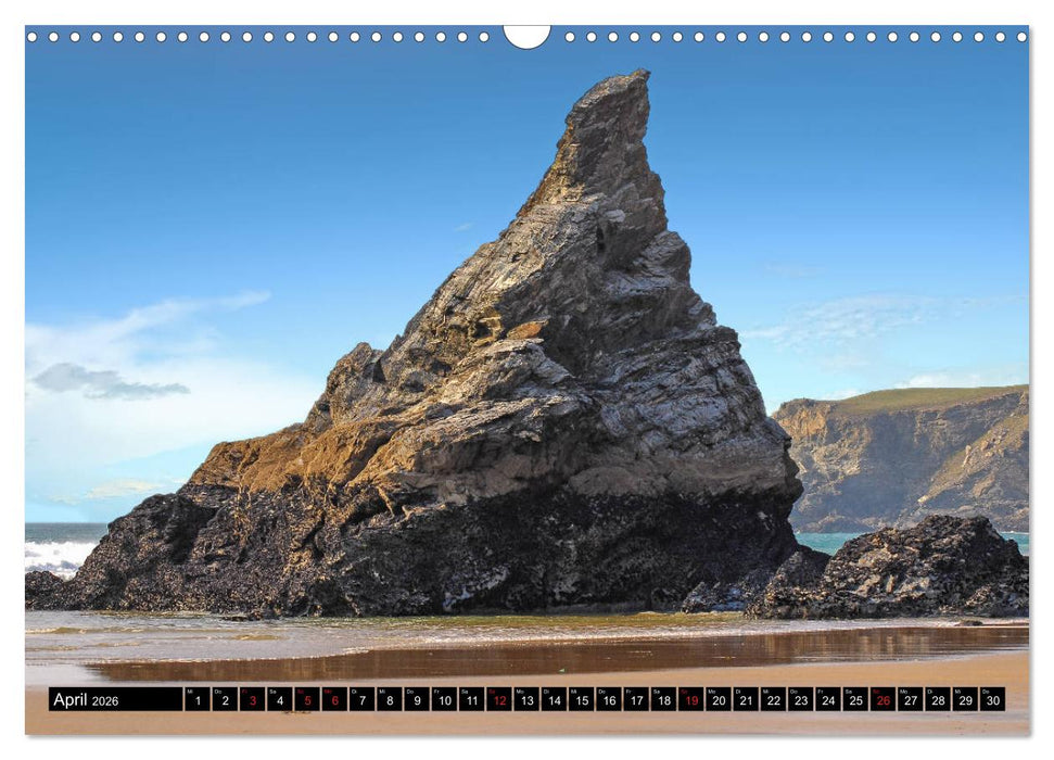 Blickpunkte Cornwall (CALVENDO Wandkalender 2026)