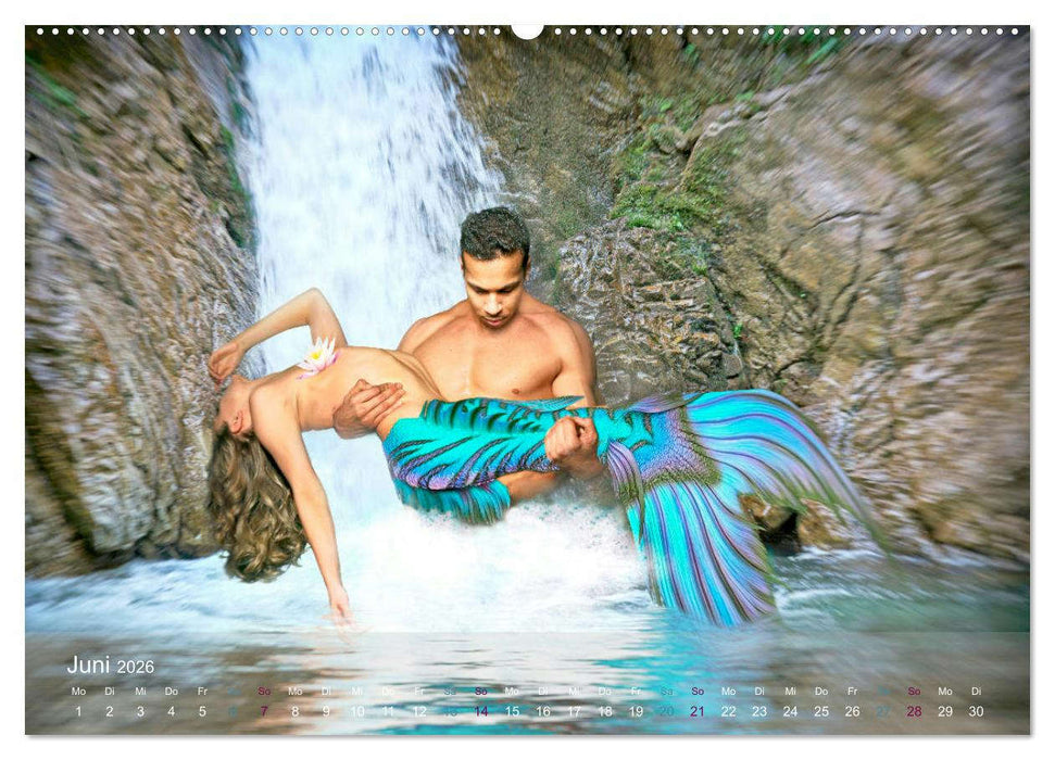 Meerjungfrauen - sagenumwobene Kreaturen (CALVENDO Wandkalender 2026)