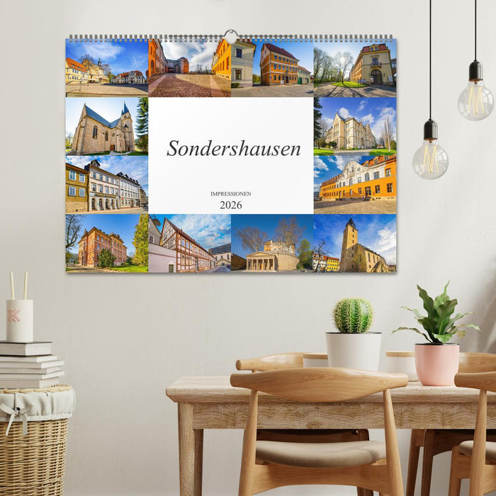 Sondershausen Impressionen (CALVENDO Wandkalender 2026)