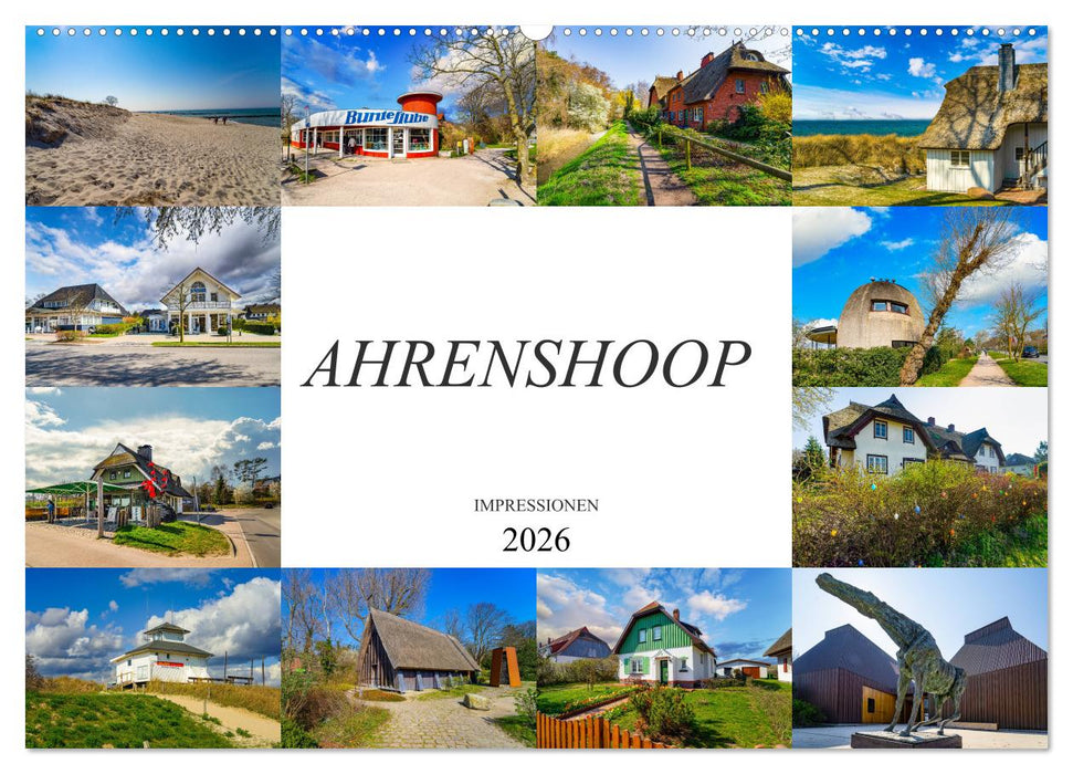 Ahrenshoop Impressionen (CALVENDO Wandkalender 2026)