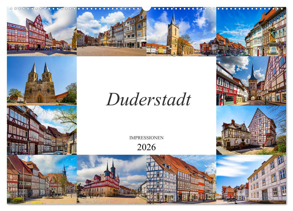 Duderstadt Impressionen (CALVENDO Wandkalender 2026)