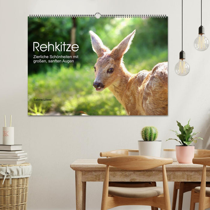 Rehkitze, zierliche Schönheiten mit großen, sanften Augen (CALVENDO Wandkalender 2026)