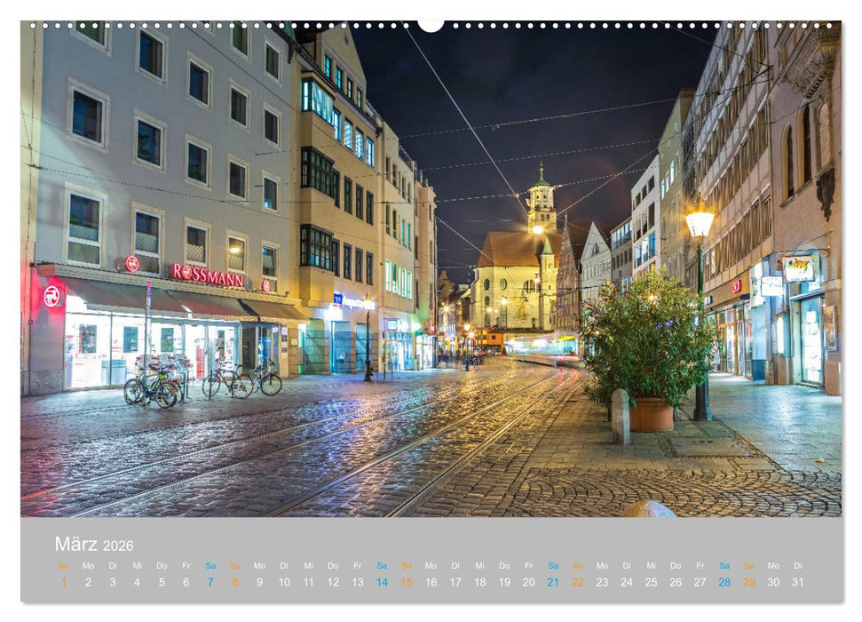Augsburg - Stadt der Renaissance (CALVENDO Wandkalender 2026)