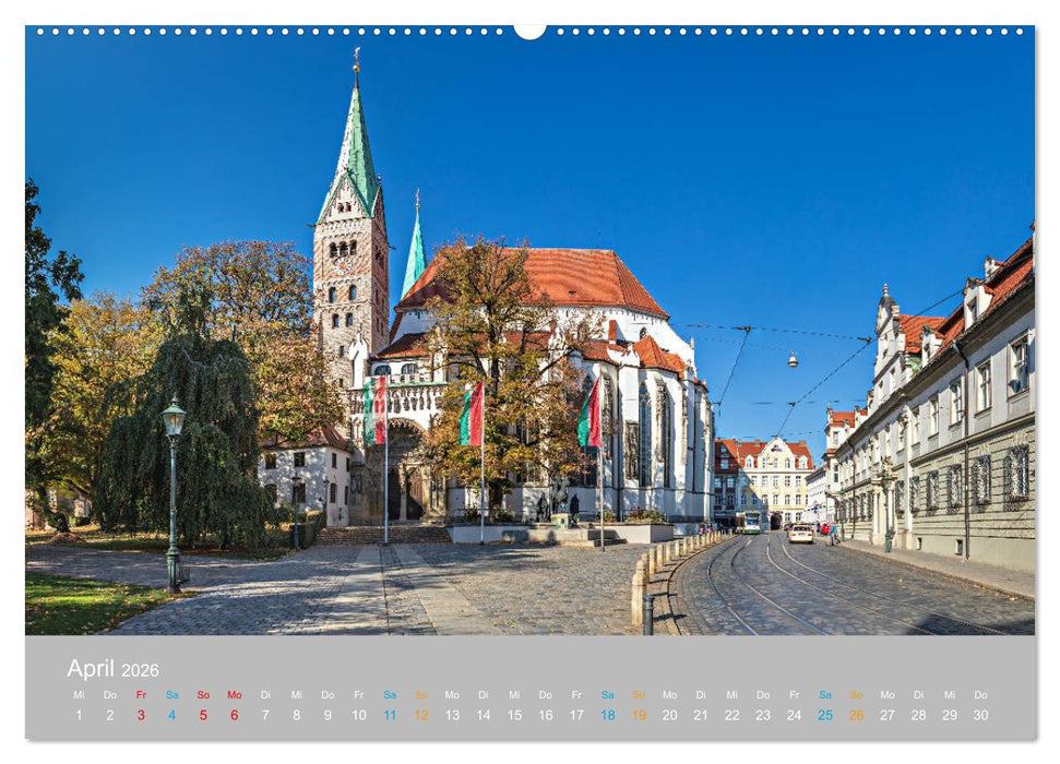 Augsburg - Stadt der Renaissance (CALVENDO Wandkalender 2026)