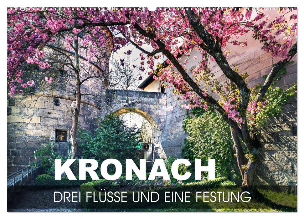 Kronach - drei Flüsse und eine Festung (CALVENDO Wandkalender 2026)