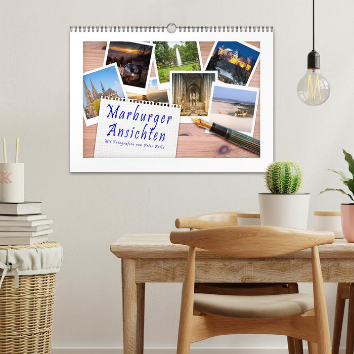 Marburger Ansichten (CALVENDO Wandkalender 2026)