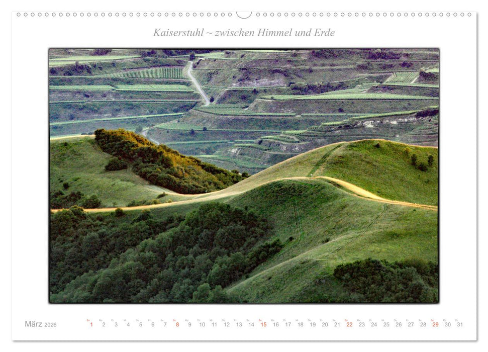 Kaiserstuhl zwischen Himmel und Erde (CALVENDO Wandkalender 2026)