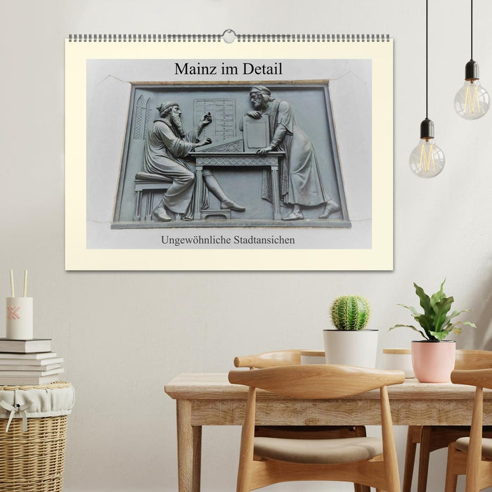 Mainz im Detail - Ungewöhnliche Stadtansichten (CALVENDO Wandkalender 2026)