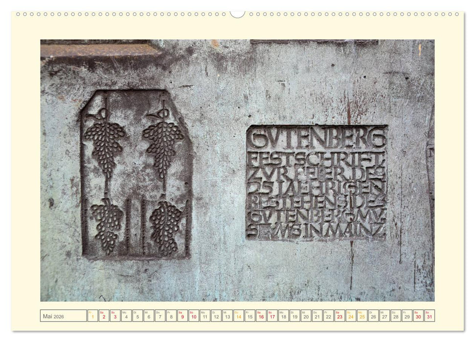 Mainz im Detail - Ungewöhnliche Stadtansichten (CALVENDO Wandkalender 2026)